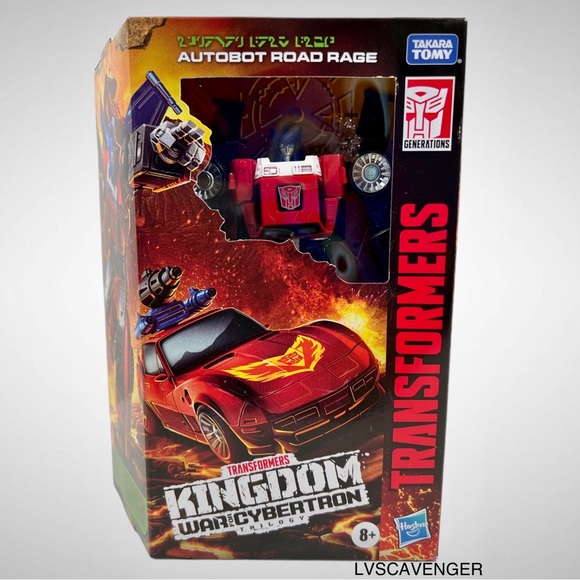 Hasbro Toys Transformers Wfc Kingdom Deluxe Class Autobot Road Rage